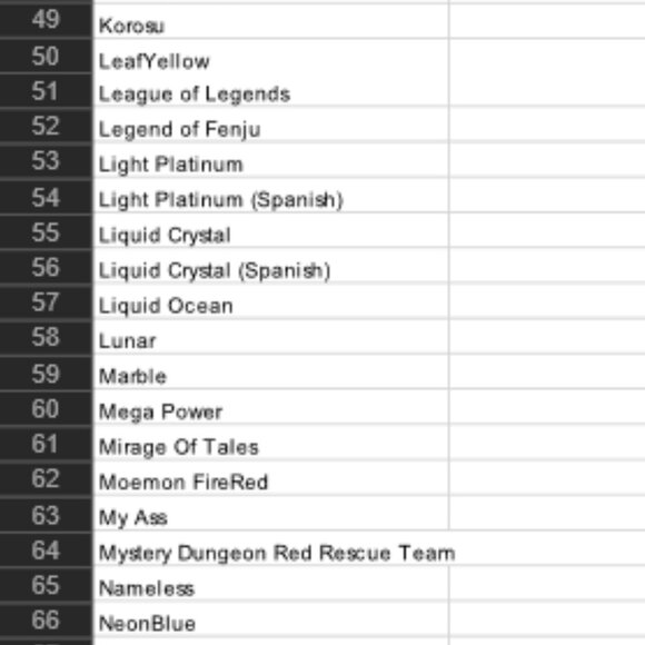 Pokemon GBA ROM Hack Game Gameboy Advance Huge Collection Lot Bundle - Picture 8 of 16